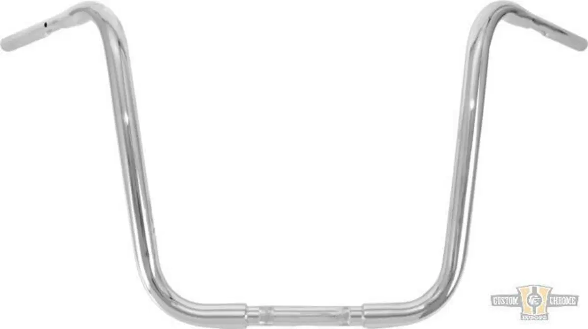 Manubrio Ape Hanger 1-1/4" alto 16" Cromato per Ac 