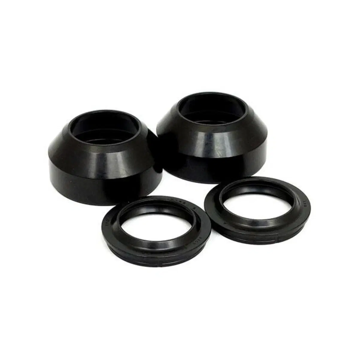 Coperchi parapolvere forcella neri kit completo Pe 