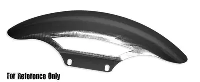 Parafango anteriore 16" - 17" ZCB con intagli Cust 