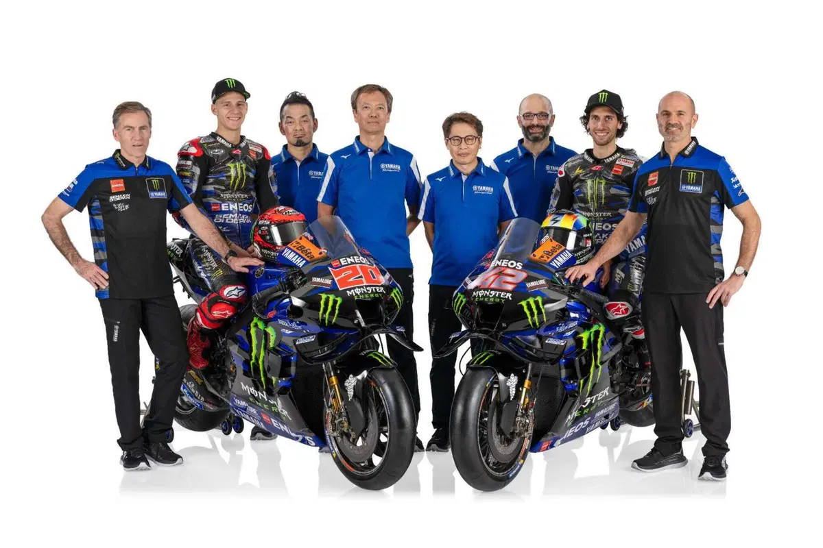 MotoGP 2024, tolti i veli alle Yamaha M1 di Quartararo e Rins! Tutte le foto [GALLERY] (33)