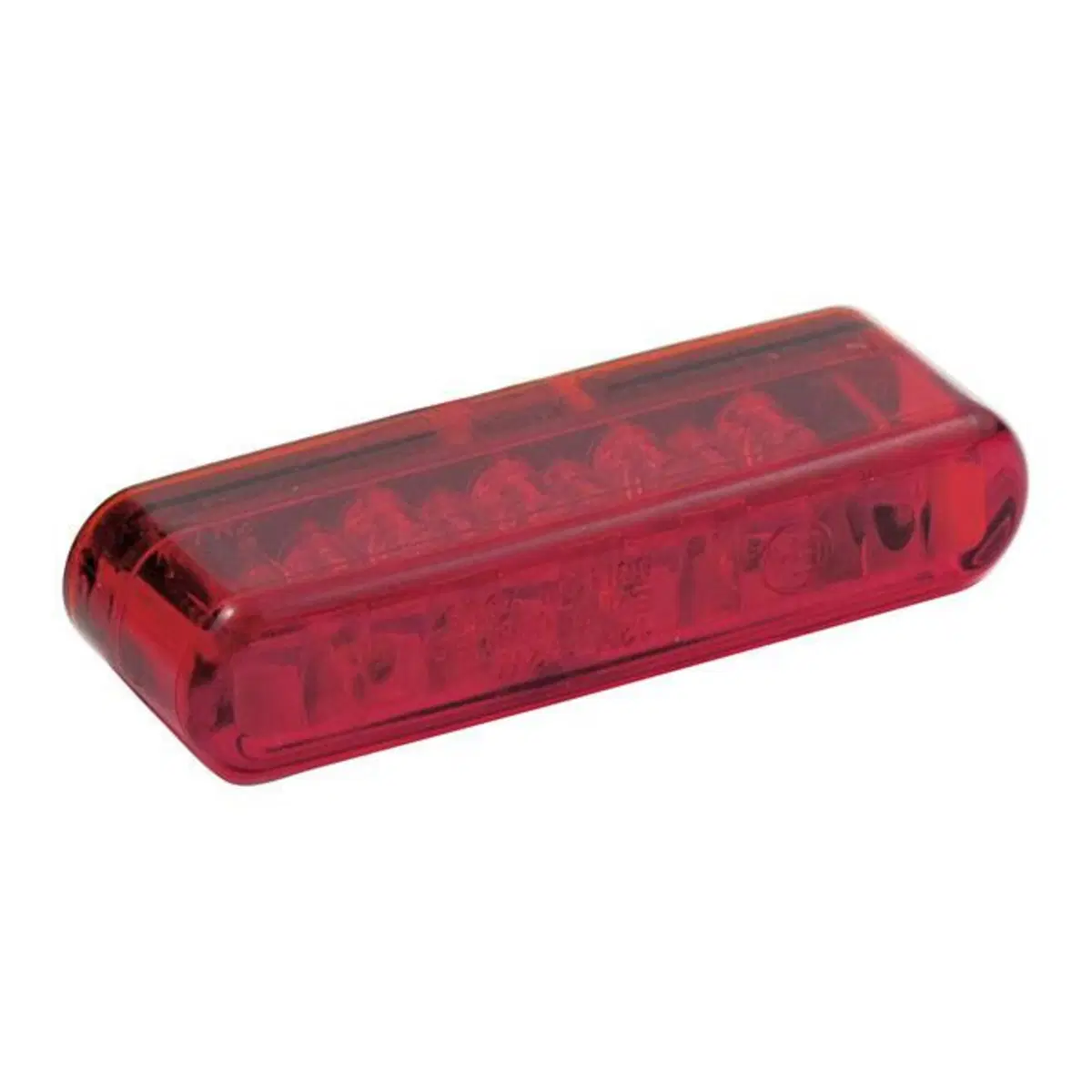 Faro posteriore Shorty LED lenti rosse Motorcycle 