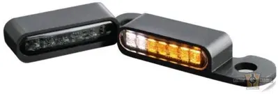Frecce anteriori/posizione LED Omologate nere Hein 