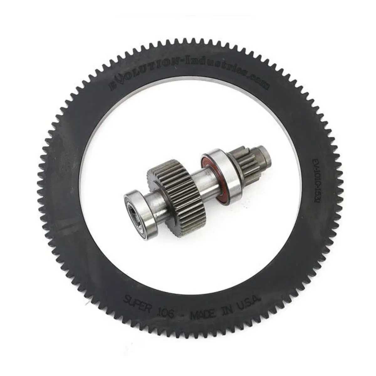Kit corona super 106 e pignone avviamento per Dyna 