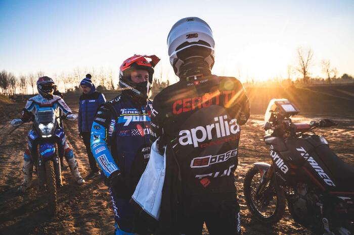 Un grazie speciale a Alessandro e Jacopo per una giornata incredibile con le loro moto da gara