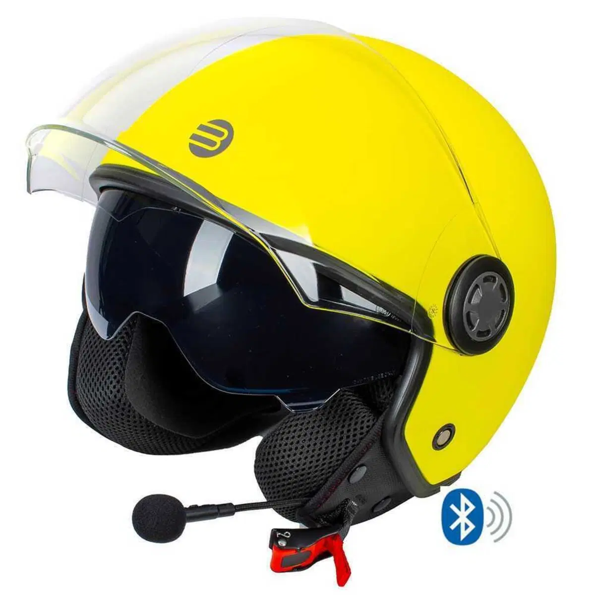 Casco jet Befast Rapid Connect III (con interfono integrato) (10)