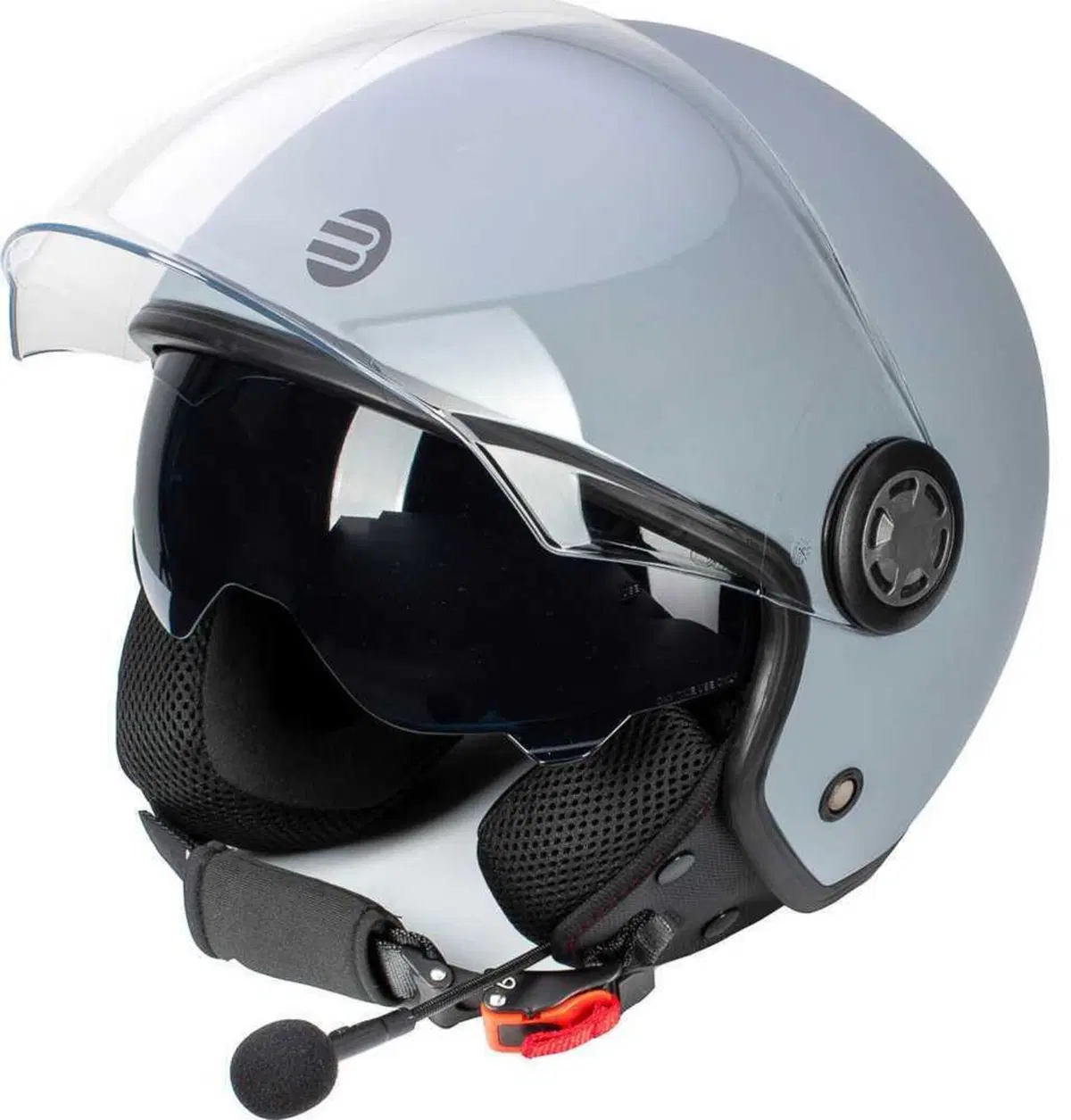 Casco jet Befast Rapid Connect III (con interfono integrato) (16)