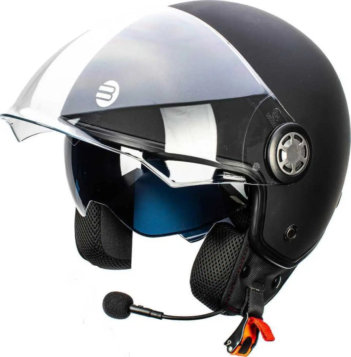 Casco jet Befast Rapid Connect III (con interfono integrato) (24)