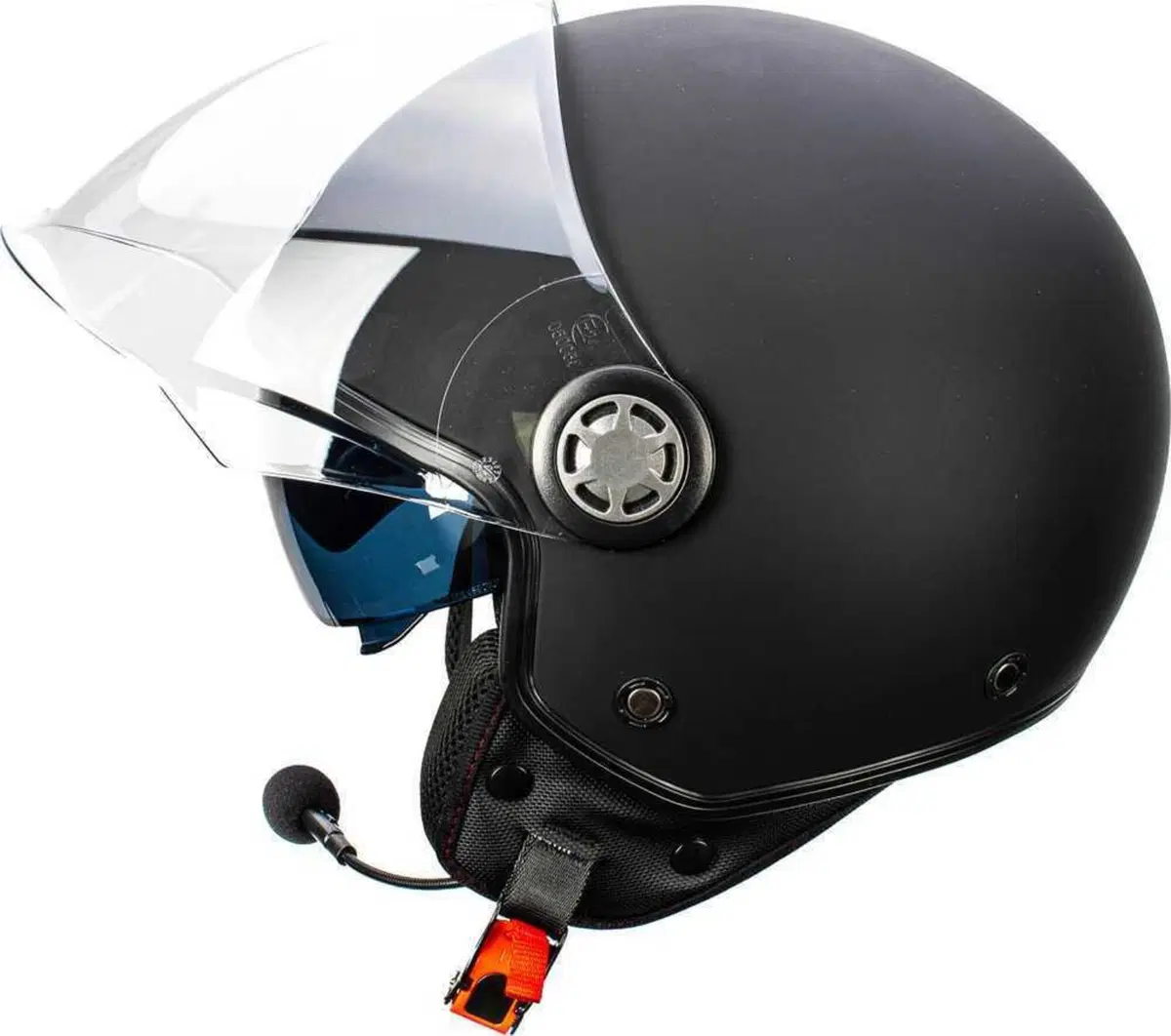 Casco jet Befast Rapid Connect III (con interfono integrato) (25)