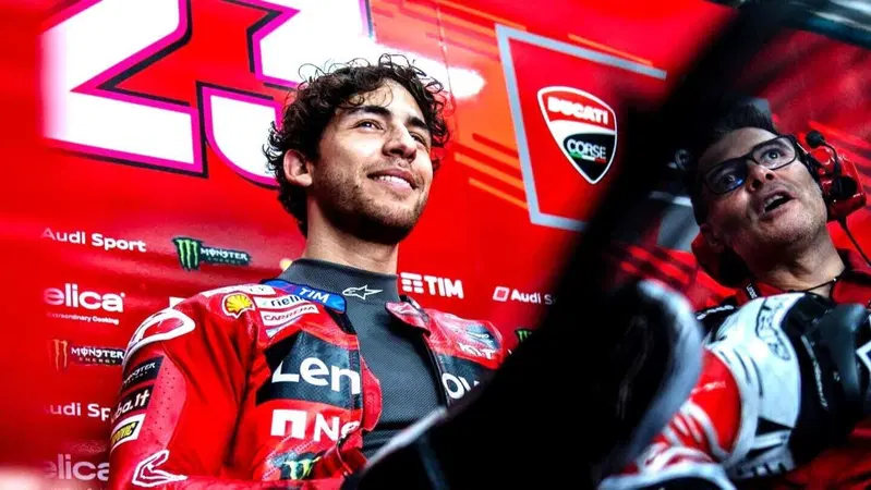 MotoGP 2024. Enea Bastianini, il pi&ugrave; veloce del secondo giorno: "Rivedere il mio nome lass&ugrave; &egrave;... bello!"