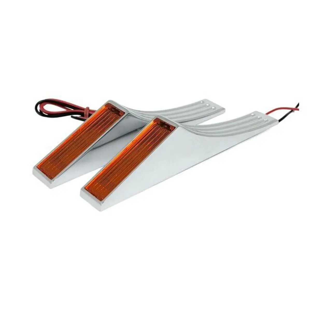 frecce a lampadina Vision cromate lente arancio no 