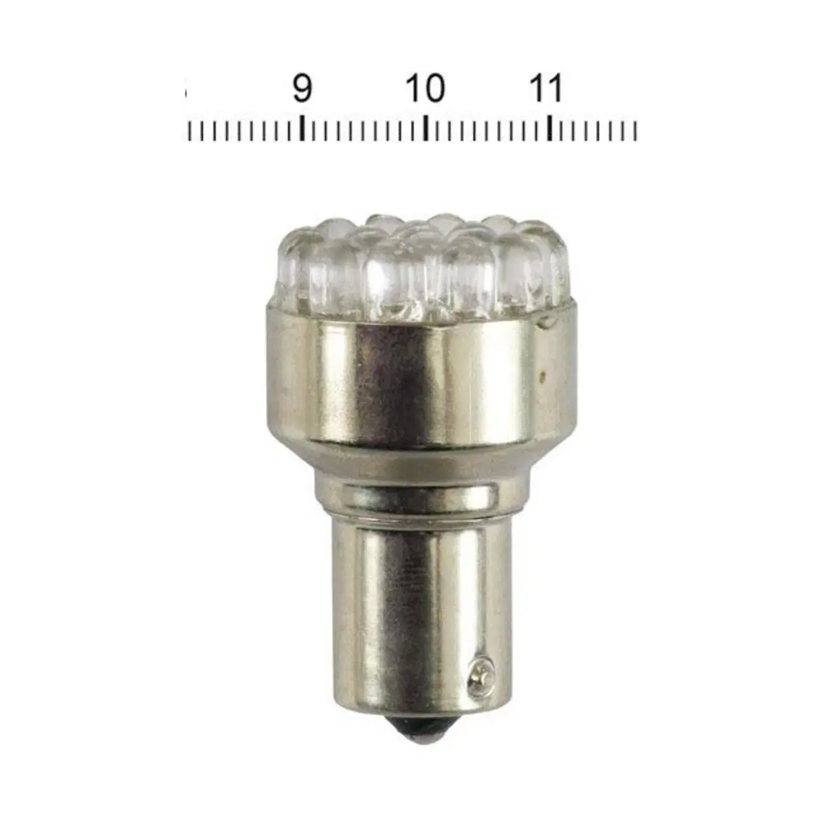 Lampadina LED 12 V singolo filamento - luce Rossa 