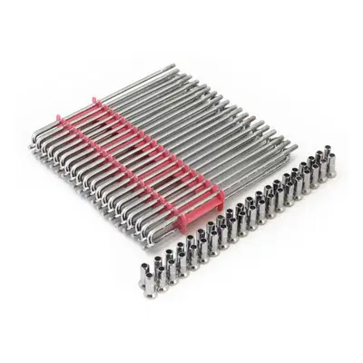 Raggi 15" Lisci cromati set 40 raggi + nipples (lu 