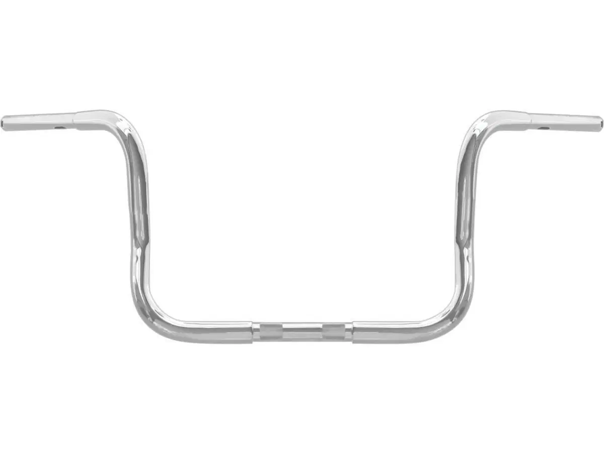 Manubrio Ape Hanger 1-1/4" alto 10" FLHT Cromato B 