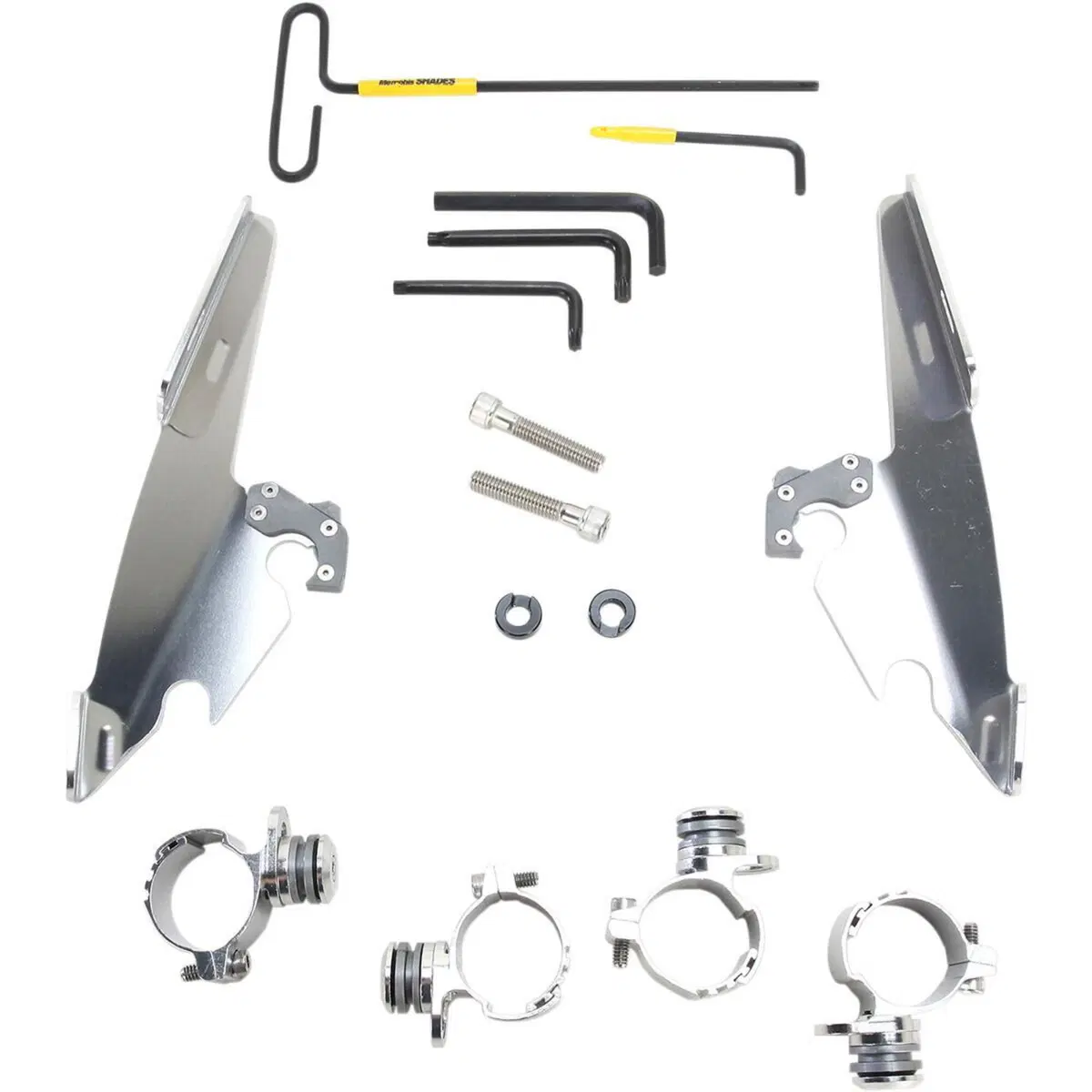 kit sgancio rapido cromato per Batwing Memphis Sha 