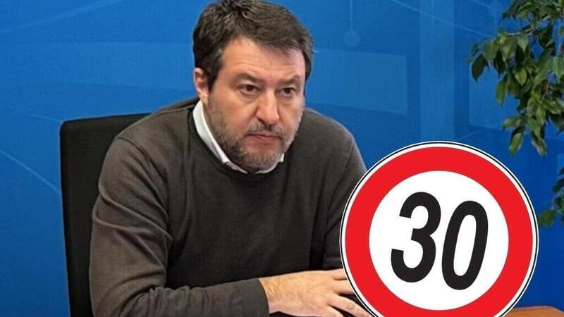 Citt&agrave; 30: il ministro Salvini: &quot;Complica la vita a chi vuole lavorare&quot; [VIDEO]