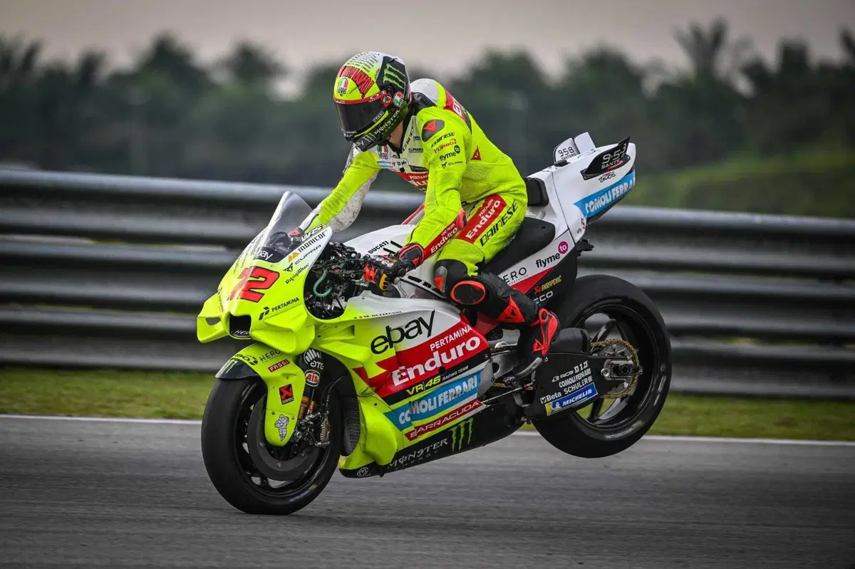 Pecco Bagnaia-Speedy Gonzales, in quattro sotto al 57! Lo scherzo di KTM: resoconto del 3° giorno di test a Sepang [CLASSIFICA e GALLERY] (14)