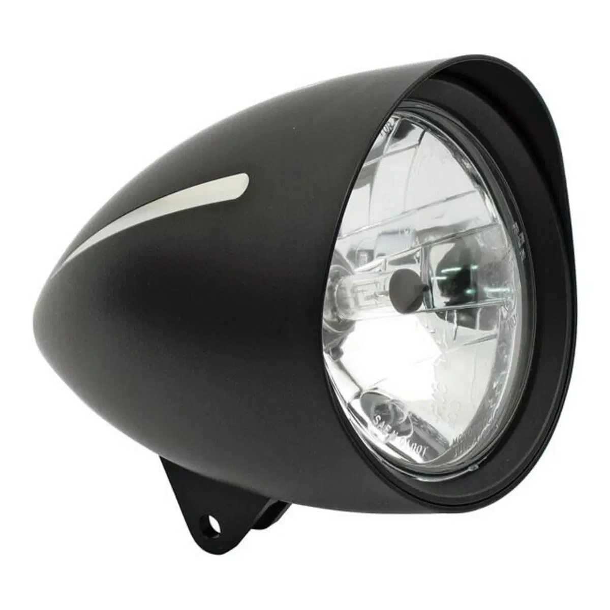 Faro anteriore 5 3/4'' Classic Extreme nero e crom 
