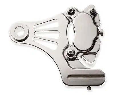 Pinza freno DNA post. 4 Pistoni cromata con suppor 