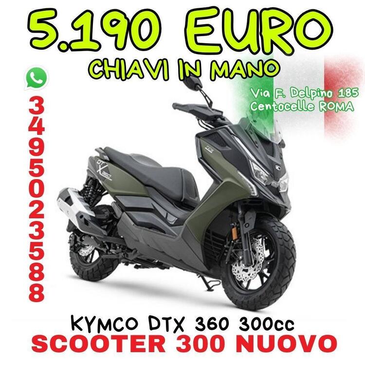 Kymco DTX 360 300 (2022 - 24)