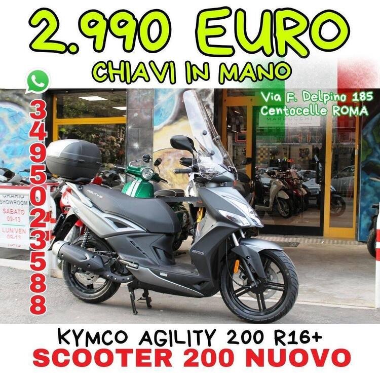 Kymco Agility 200i R16 + (2021 - 24)