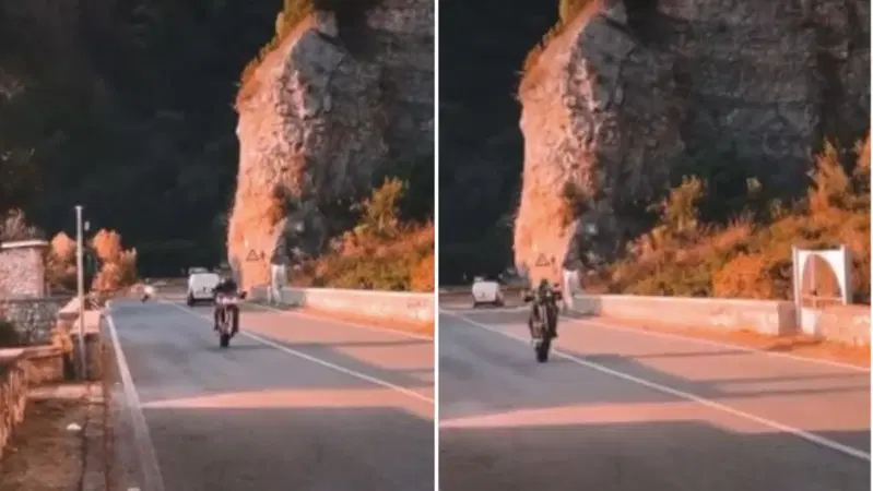 Impennate sulla Costiera amalfitana, gi&agrave; si esagera: "Questa &egrave; la situazione ogni giorno" [VIDEO]