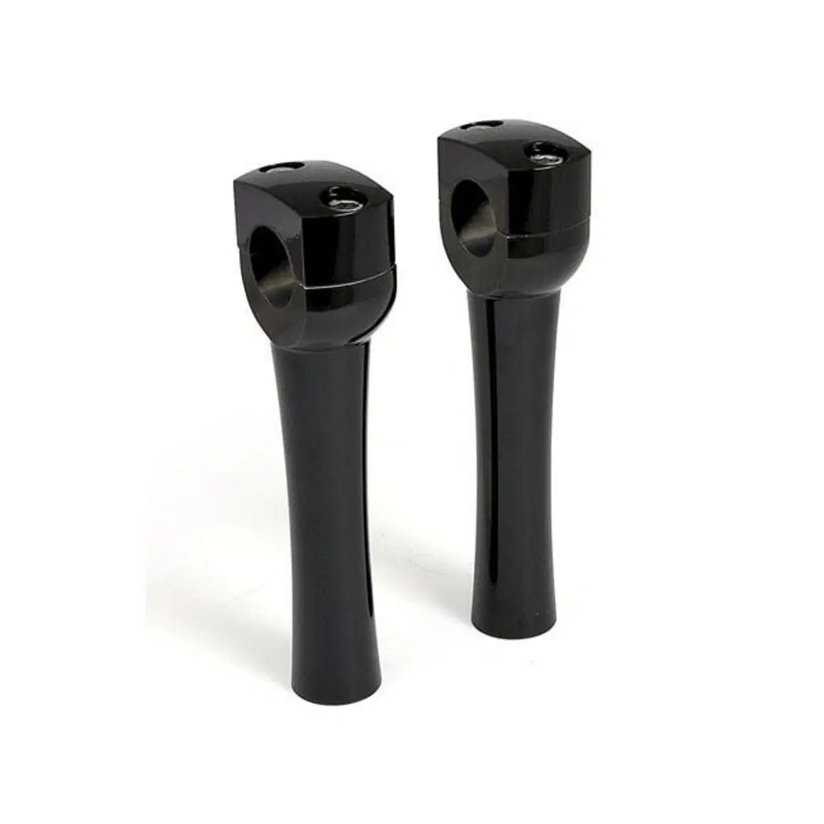 Riser Dighton Alu Domed alti 6’’, neri, Per manubr 