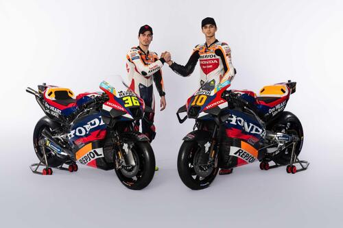 MotoGP 2023. Ecco la prima Honda D.M. di Luca Marini e Joan Mir (e c'è meno sponsor!) [GALLERY] (7)