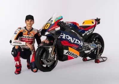 MotoGP 2024. Luca Marini sulla nuova Honda RC213V: Vogliamo tornare a lottare per la vittoria, quest'anno (in un ottimo spagnolo)