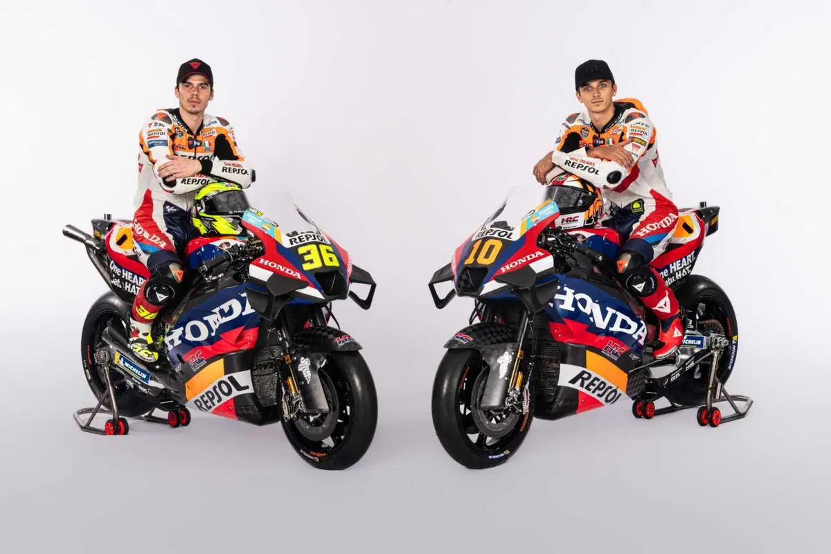 Ecco la prima RC213V Honda MotoGP del D.M. di Luca Marini e Joan Mir (2)