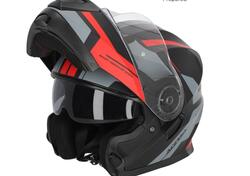 Casco modulare Acerbis SEREL 2206 Nero Rosso