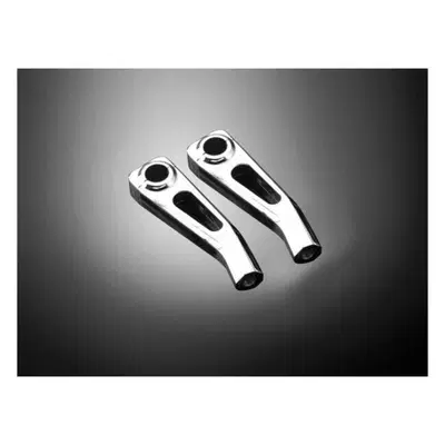 Riser Tech-Glide alti 6&rdquo;, cromati, Per manubri da 