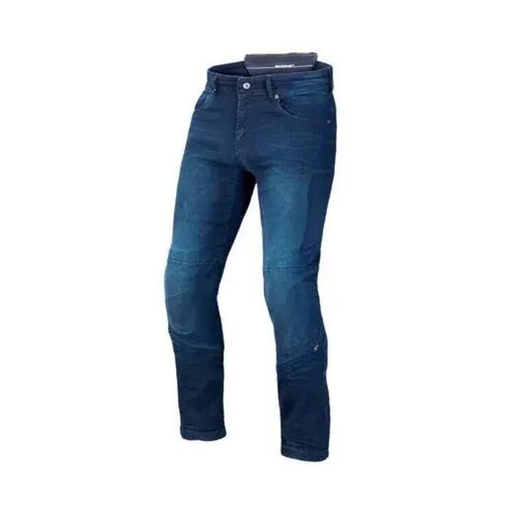 Jeans moto Macna Stone elasticizzato Blu medio lav