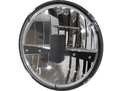 Parabola 7" LED Phase 7 omologata nera Speaker 