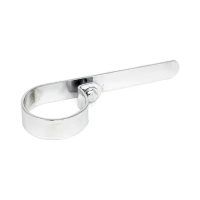 Fascetta cromata a P da 1-1/2" (38 mm) Custom Chro 