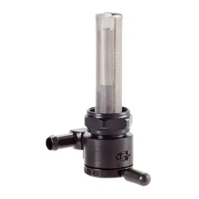 Rubinetto benzina Golan NERO Click-Slick 22mm Gola 