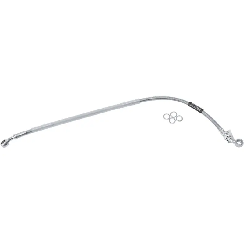 Tubo freno post treccia inox FL, FLH 73-82 da racc Goodridge