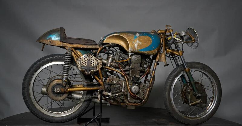 Aggiudicata per 126.000 euro una Moto Morini  250cc Bialbero del 1958