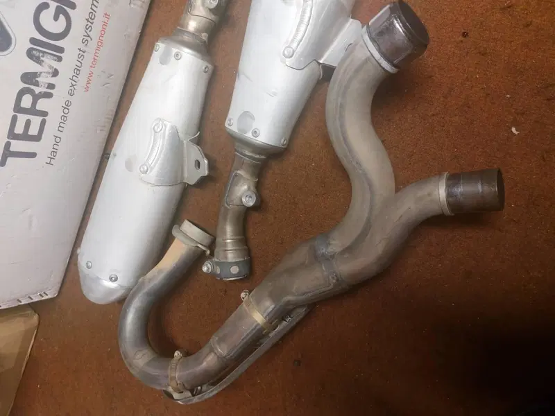 SCARICO ORIGINALE COMPLETO HONDA CRF 450 (3)
