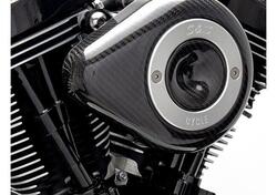 Filtro dell'aria S&S Stealth Teardrop carbonio per 