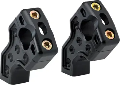 Riser alti 2" pullback neri per manubri da 1" Joker Machine