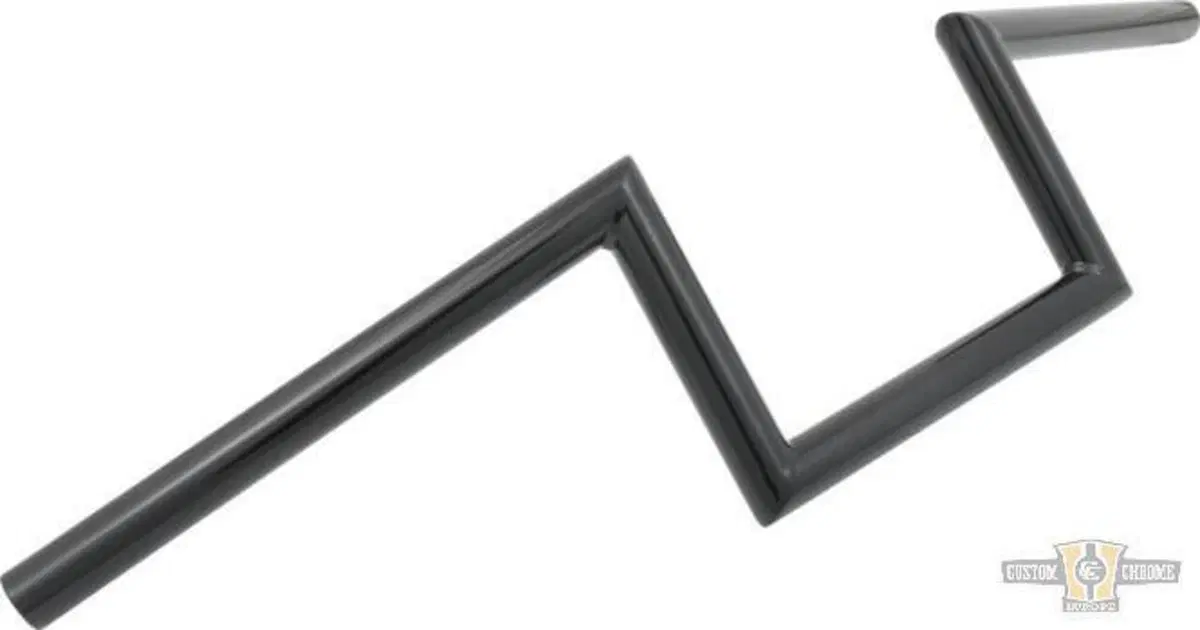 Manubrio Z Bar 1", alto 6", Largo 72cm, nero, senz Jammer