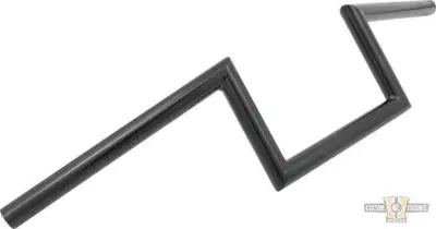 Manubrio Z Bar 1", alto 6", Largo 72cm, nero, senz Jammer