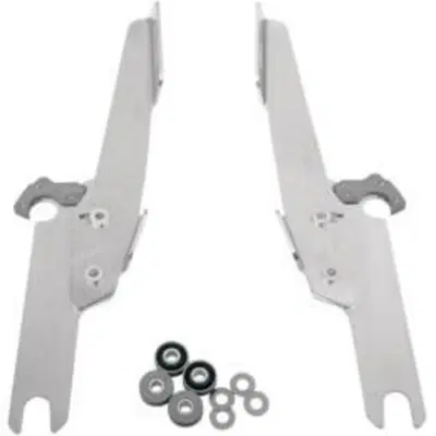 Kit sgancio rapido lucido per parabrezza e batwing 