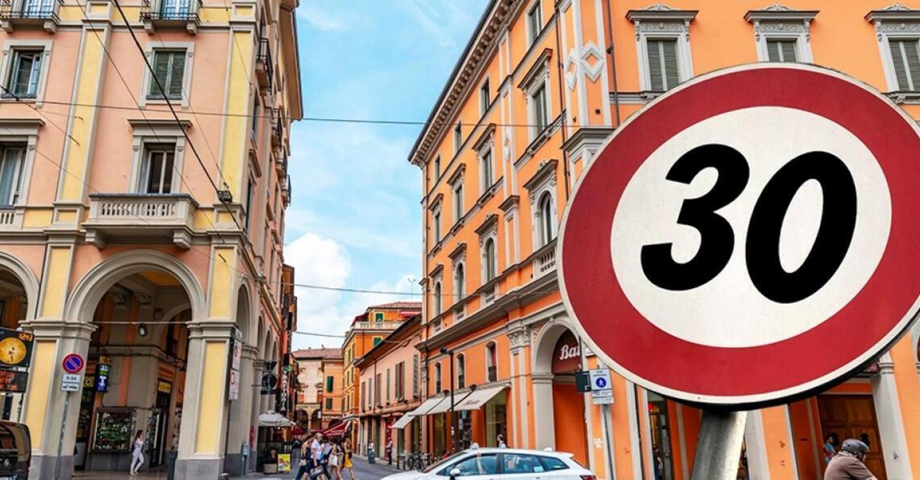 Dopo il nuovo limite di 30 km/h, -16% di incidenti a Bologna 