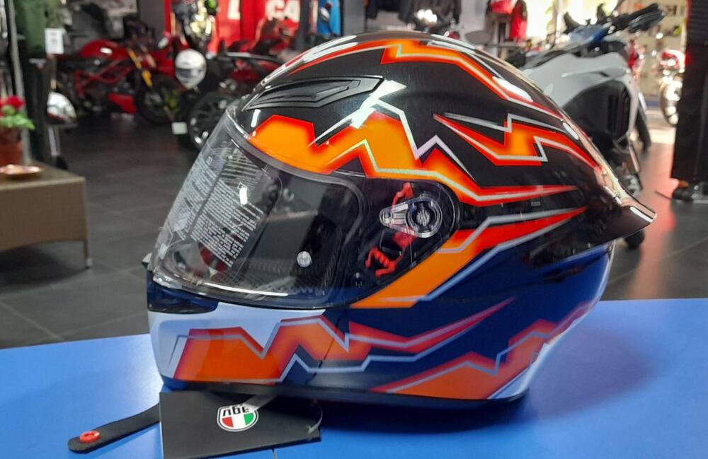 K1 MULTI ECE2205 - KRIPTON BLACK/ORANGE Agv