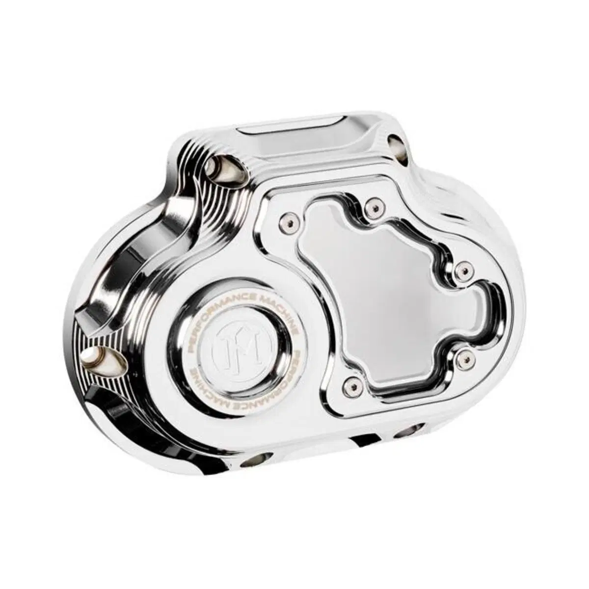 coperchio cambio laterale PM Vision cromato per So Performance Machine