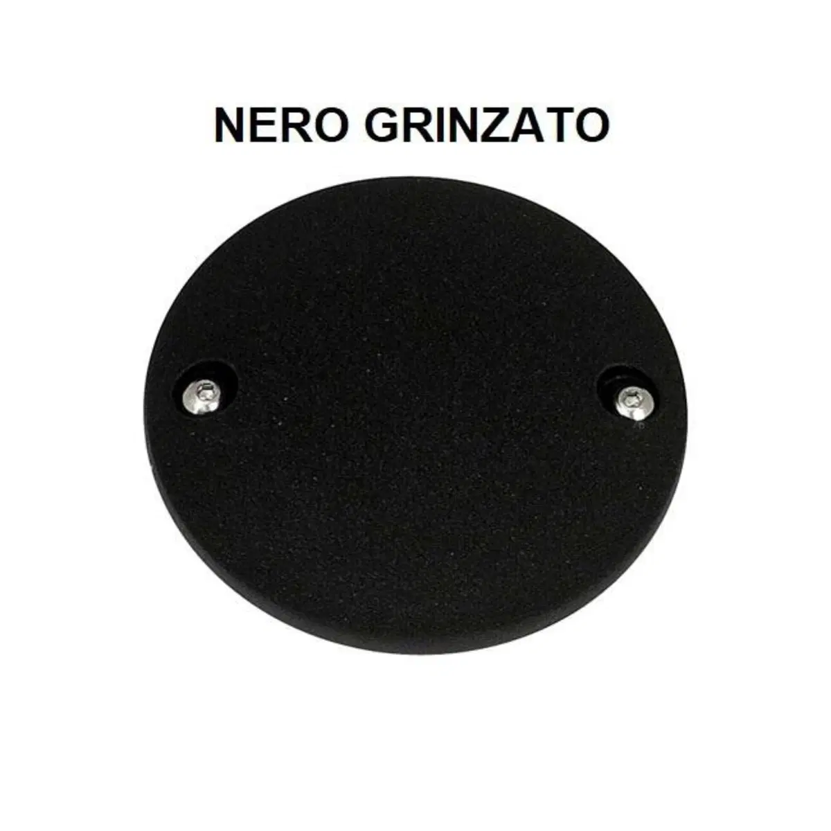 Point Cover nero grinzato bombato per FL, FX, FXR, 