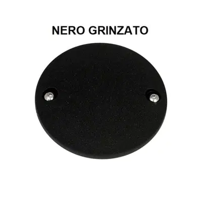 Point Cover nero grinzato bombato per FL, FX, FXR, 