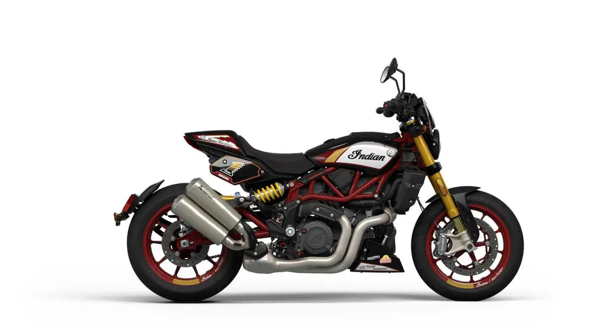 Indian e Roland Sands per una FTR "Hoolingan" che cita il MotoAmerica