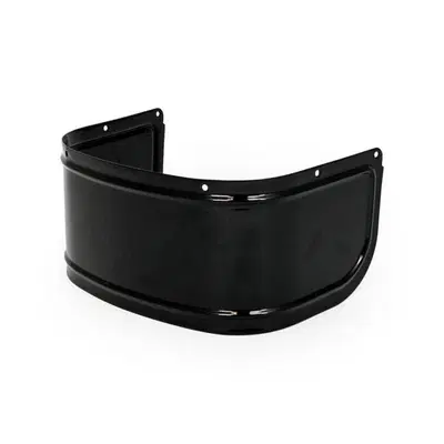 Ornamento parafango anteriore nero lucido liscio p 
